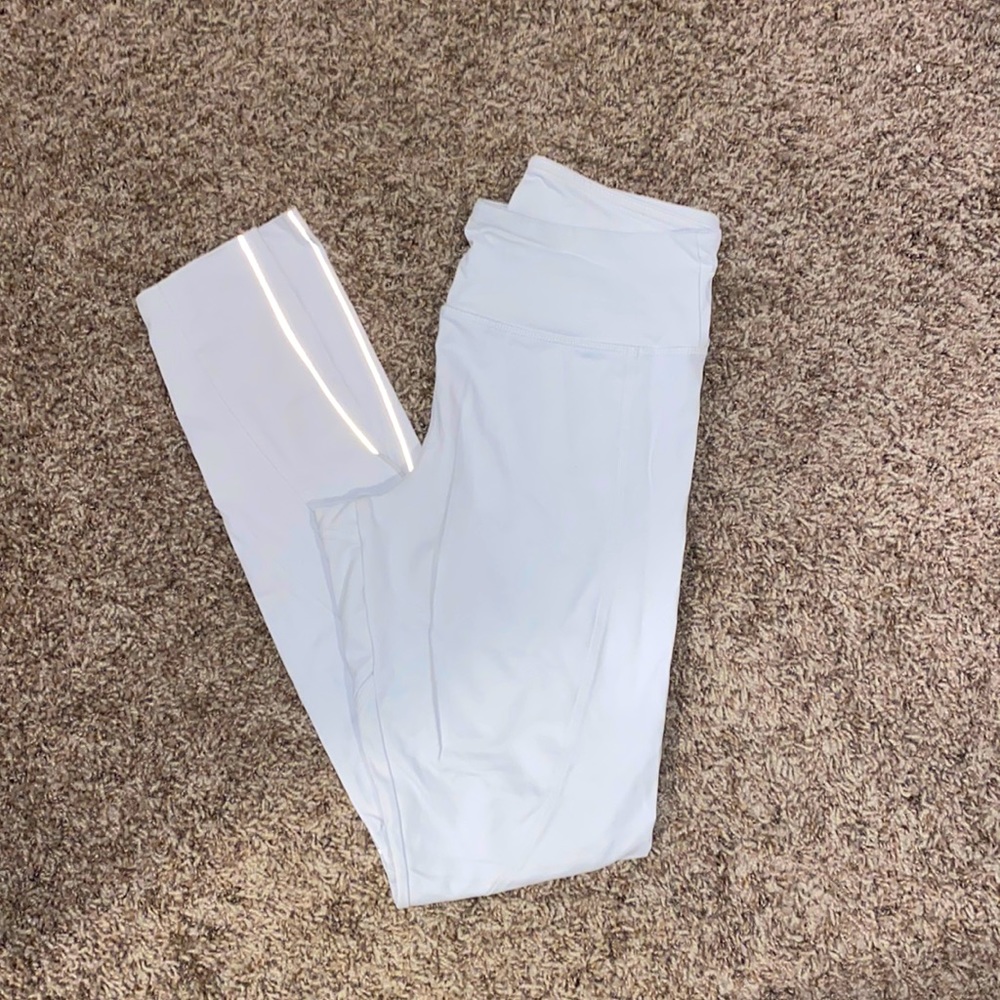 Forever 21 white high waisted leggings